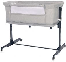 Дитяча приставні ліжко - манеж 2 в 1 Lorelli Milano GREY